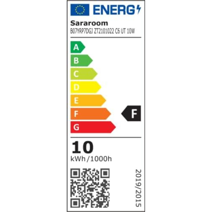 LED прожектор Sararoom для вулиці, 10Вт, 3000K тепле біле світло, 48 LED, 4000Лм, IP65 водостійкий, настінний світильник для саду, двору, гаража, спортмайданчика