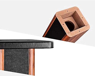Підставка для акустики Suuiwau з деревною текстурою, універсальна, для домашнього кінотеатру, 60 см