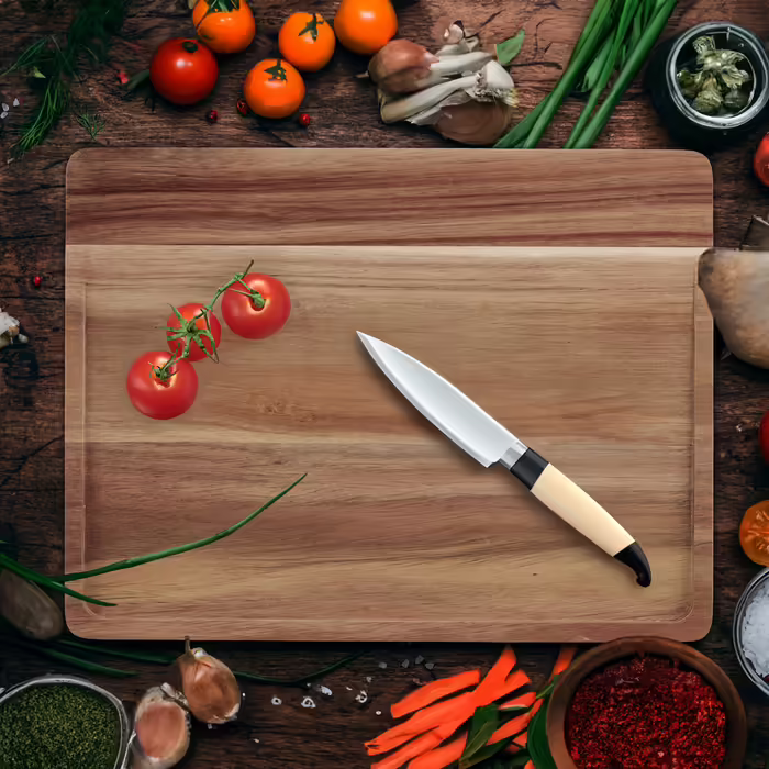 Relaxdays Acacia Wood Cutting Board