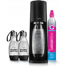 Сифон для води SodaStream Terra, 1,000 мл, багатоколірний, 3 пляшки в комплекті
