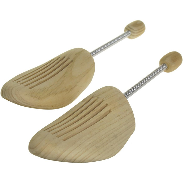 Sneakerprofi 10 Pairs Wooden Spiral Shoe Trees MADE OF REAL WOOD for sizes 36-48 Men/Women