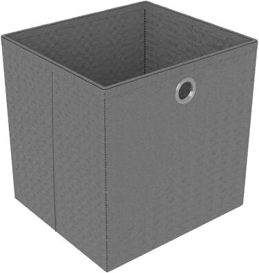 DIY Storage Shelf with 4 Boxes/Compartments, Cubby Shelf, Cube Storage System, Multifunctional Modular Closet, Storage Organizer for Clothes, Shoes, Toys for Bedroom