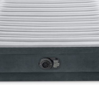 Надувний матрац Intex Full Comfort-Plush Fiber-Tech RP 137x191x33 см (67768ND) - двоспальний, флокований