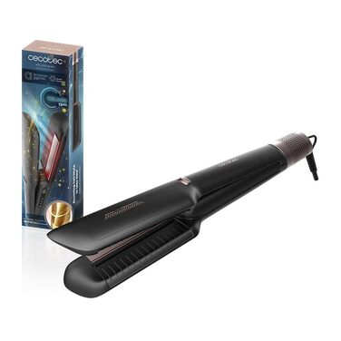 Випрямляч для волосся Cecotec AirLisse 2in1 ForceDry з функцією іонізації та холодного повітря, 1000 Вт, чорний