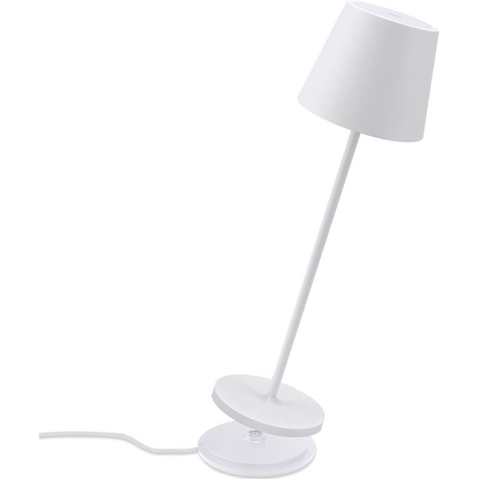 LED настільна лампа K-Bright з регулюванням яскравості | Акумуляторна, для дому та вулиці | Тепле світло | USB-зарядка | 1 шт.