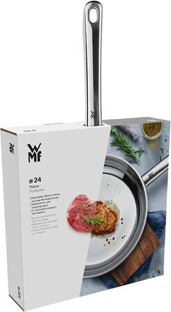 Сковорода WMF Profi Bratpfanne з нержавіючої сталі, індукційна, без покриття, Cromargan, для духовки (28 см)