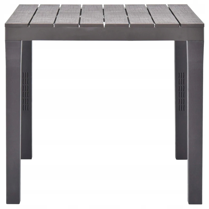 Пластиковий прямокутний стіл VidaXL, 78 x 78 x 72 см