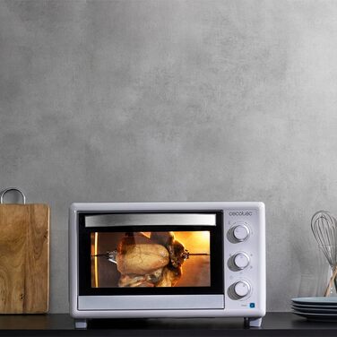 Мультиварка Cecotec Bake&Toast 1090 Black: 1000 Вт, таймер 60 хв, регулювання температури до 230ºC, 30 л