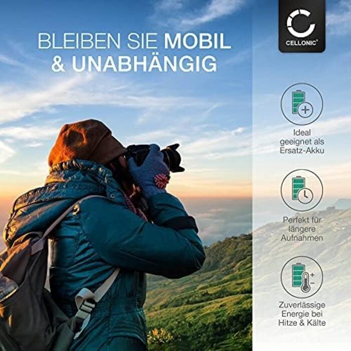 Зарядний пристрій CELLONIC BC-TRV AC-VQV10 для акумуляторів Sony NP-FV70, FV50, FV100 (FDR-AX100, AX100e, AX33, AX53, HDR-CX625) з дисплеєм та кабелем