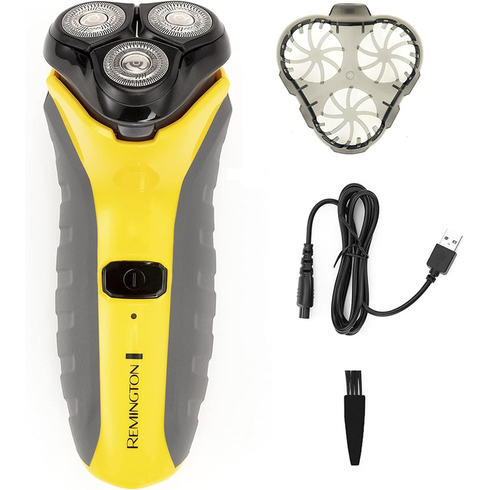Електричний гоління Remington PR1855 EU: ротаційний апарат для гоління (на мокро та сухо), з тримером, для 3-денної щетини