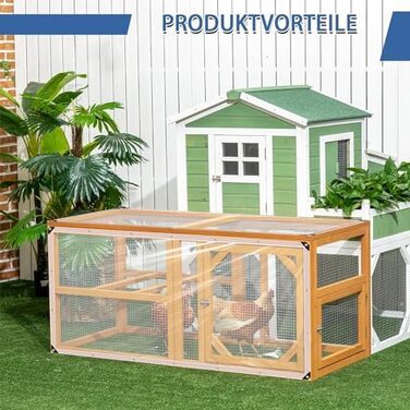 Waterproof Tarp with Grommets - Transparent Sheet, Clear Tarp for Outdoor Use, Plants, Greenhouse, Garden Furniture, Pet Hutch, Roof (3x1m)