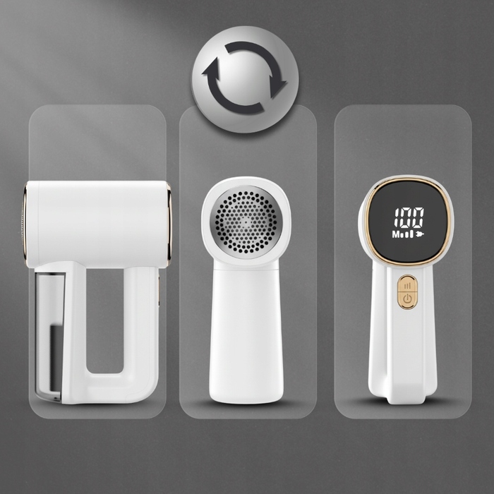 Машинка для видалення ковтунців Hikey F10, біла