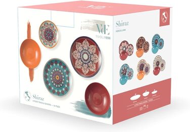 Villa d'Este Home Tivoli Shiraz: 18-частинний порцеляновий сервіз для обіднього столу