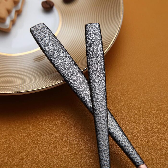 Набір столових приборів з золотистим покриттям та ручками Mars, нержавіюча сталь, 30 предметів для 6 осіб