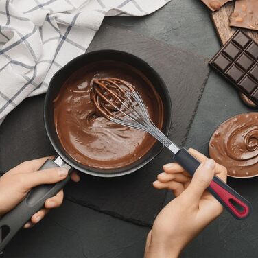 Міні-збивалка Westmark 29682270: дріт, чорно-червона, 31 см