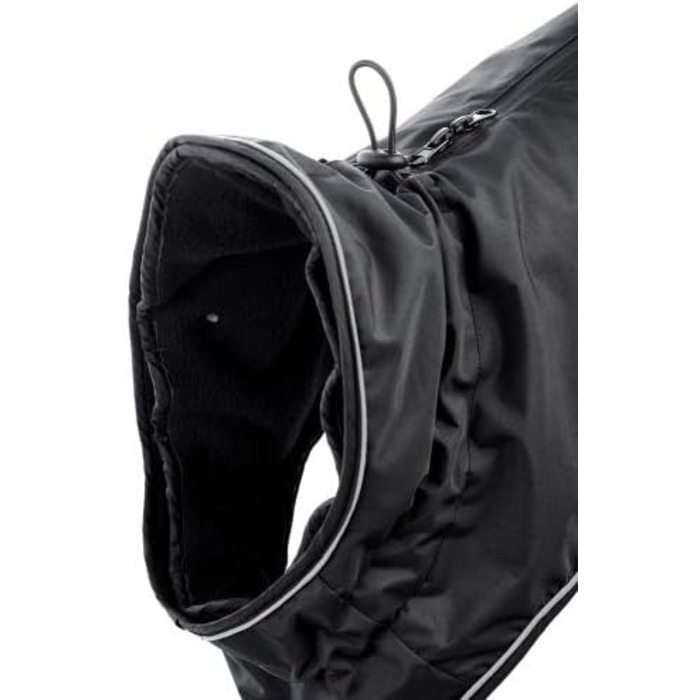 Hunter UPPSALA ALLROUNDER Dog Coat, 2-in-1, Detachable Fleece Lining, Water-Repellent, Size 55, Anthracite/Petrol 55 Anthracite/Petrol