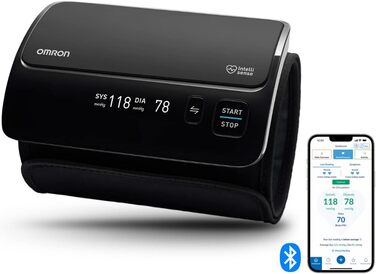 Тонометр OMRON EVOLV автоматичний на плече, бездротовий, клінічно перевірений, для вагітних, з безкоштовним додатком для здоров'я OMRON connect, акція: 6 місяців OMRON connect Premium у подарунок
