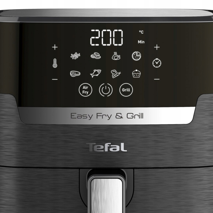 Аерофритюрниця Tefal Easy Fry & Grill EY505815, чорна