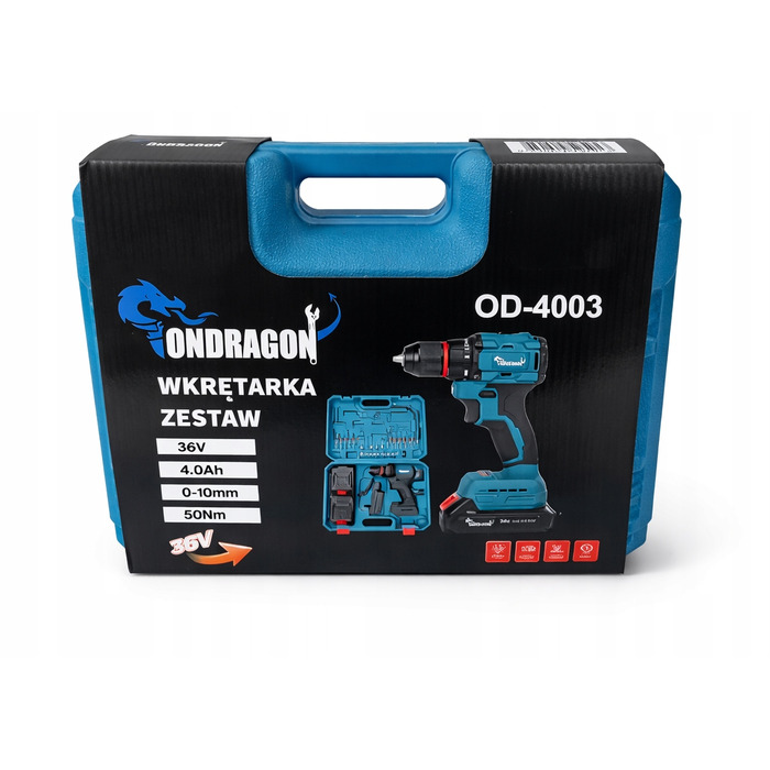 Акумуляторний шурупокрут Ondragon 36V OD4003