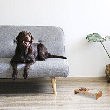 Relaxdays Dog Feeding Station