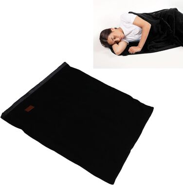 Enforose Sleeping Bag Liner, Super Thick Fleece, Soft Sleeping Bag Liner, Blanket, Lightweight Zippered Sleeping Bag Liner for Camping Trips