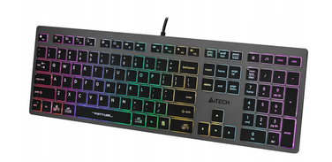 Дротова низькопрофільна підсвічена LED-клавіатура A4TECH FSTYLER FX60H