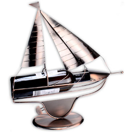 WOP ART Wine Bottle Holder Model Sailor in Elegant Copper Look 43cm x 42cm x 9cm