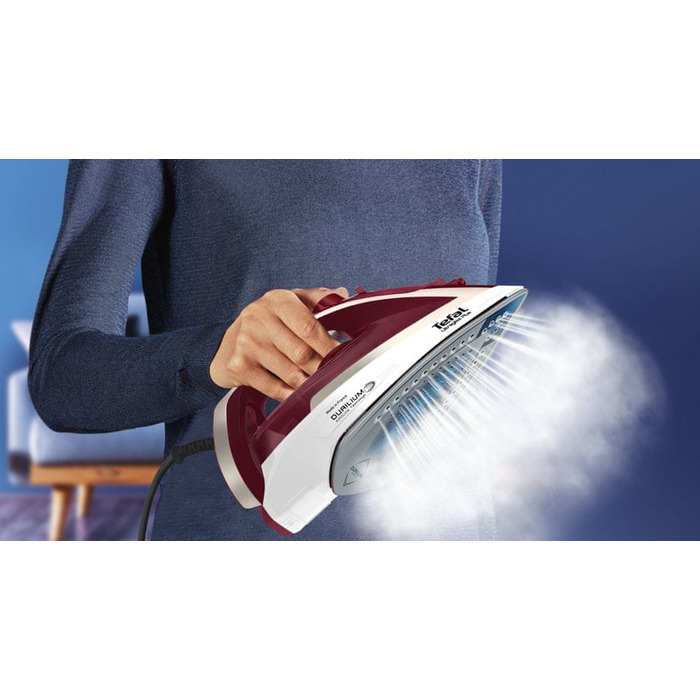 Парова праска Tefal Ultragliss Plus FV6810, 2800 Вт, підошва Durilium AirGlide, 250 г/хв