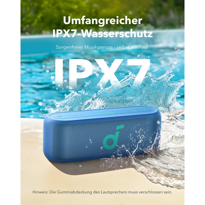 Soundcore Select 2S: Портативна Bluetooth-колонка з 20W, BassUp™ та IPX7 захистом
