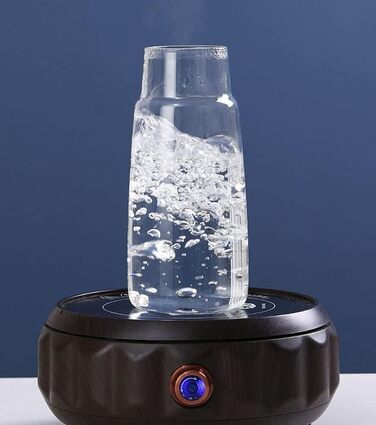 Glass Nightstand Carafe Set with Beaker, Pitcher, and Cup