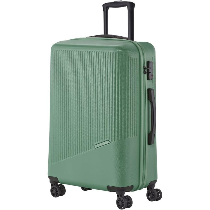 Чохол-валіза Travelite Bali, середній, 65 літрів, зелений, з TSA замком