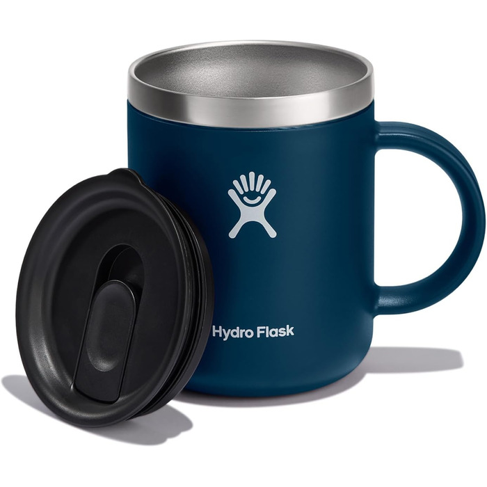 Hydro Flask 12 oz Stainless Steel Coffee Mug - Vacuum Insulated Travel Mug with Lid - Dishwasher Safe