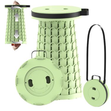 Складний туристичний стільчик-трансформер з карабіном, 280 кг, 26x26x46 см