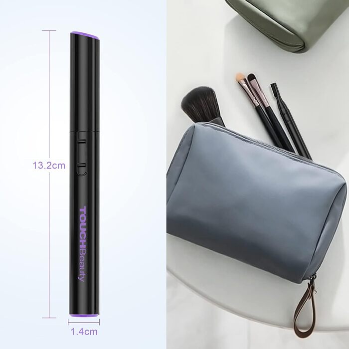 Електричний триммер для брів TOUCHBeauty AG-815B: прецизійний коректор з гребенем, бездротовий, для жінок