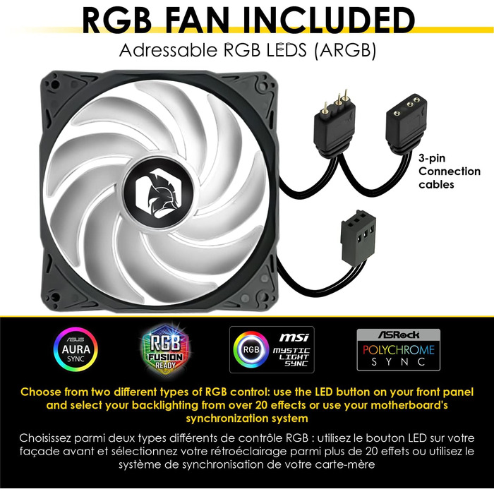 Корпус ПК EMPIRE GAMING Diamond для геймерів, ARGB, середній, ATX, з фасадом з алмазного плексигласу та скляною бічною панеллю, 4 вентилятори 120 мм RGB, (Ruby B)