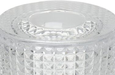 Набір склянок для віскі Relaxdays, 12 шт, 3 дизайни, 150 мл, Tumbler, склянки-похитувачі, прозорі