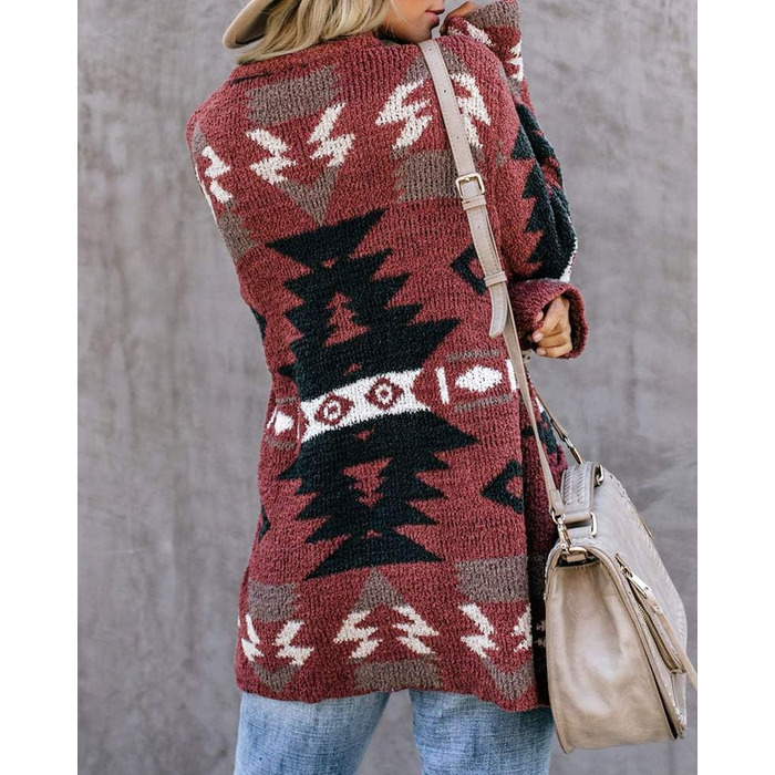 Кардиган жіночий класичний Ferbia, бордовий