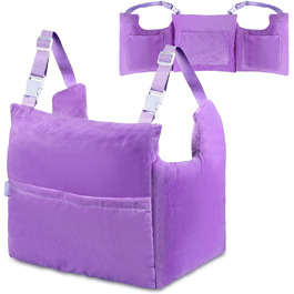 Suzile Mastectomy Pillow After Surgery, Breast Pillow for Breast Cancer, Mastectomy, Surgical Recovery Gifts for Women (Lavender)