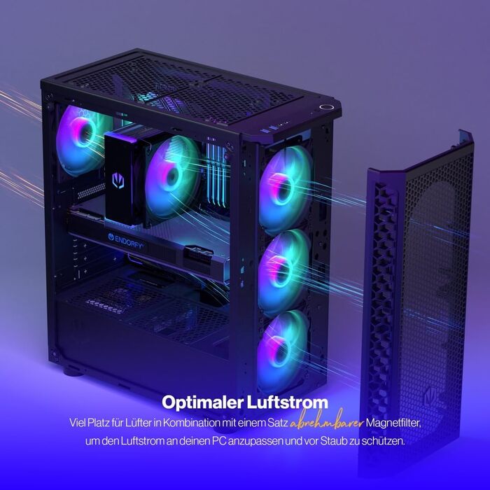 Корпус для ПК Endorfy Signum 300 Solid з Mesh-панеллю, 1 вентилятор PWM, фільтри проти пилу, ATX, EY2A003