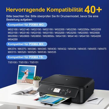 Комплект картриджів ColorKing 540XL та 541XL для принтерів Canon (замінник оригінальних 540/541 XL)