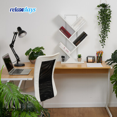 Книжкова шафа Relaxdays на 4 відділення