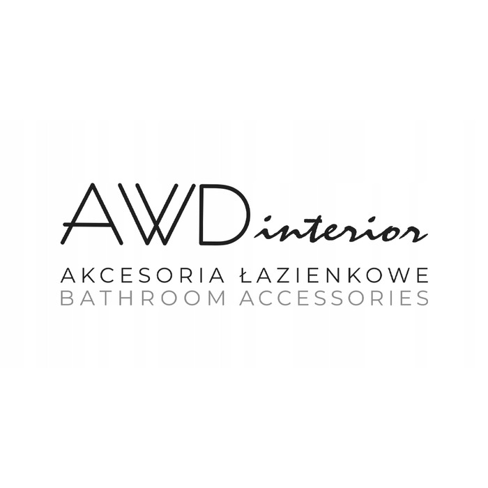 Штора для душу вінілова AWD Interior, 180 x 200 см