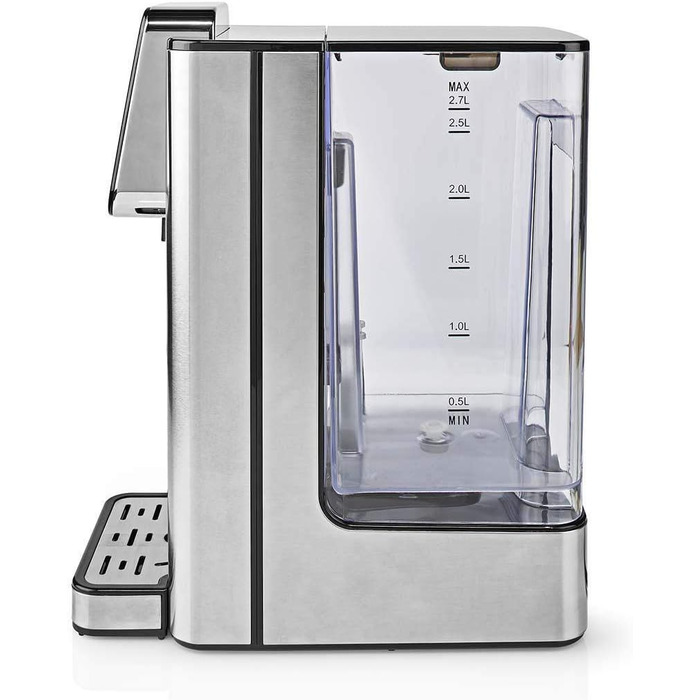Hot Water Dispenser - 2600 W - 2.5 l - Black (2.7 Liter, Black / Aluminum)