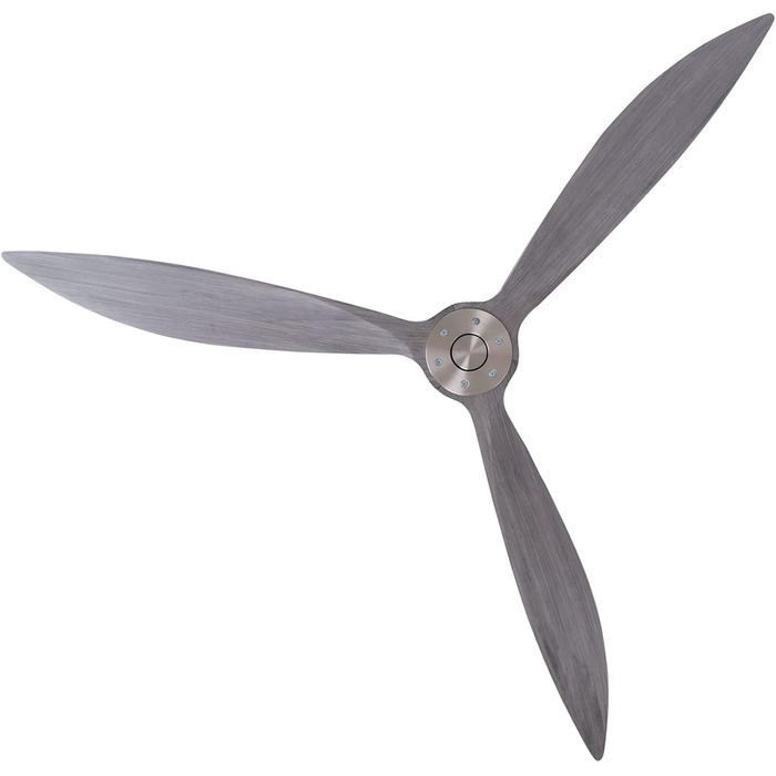 Стеляний вентилятор Reiga з імітацією дерева, 165 см, DC-двигун, керування пультом та Smart Home, 6 швидкостей, колір: коричневий, для внутрішнього та зовнішнього використання