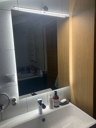Настінне дзеркало Selene з LED-підсвіткою, 800x600 мм, IP65