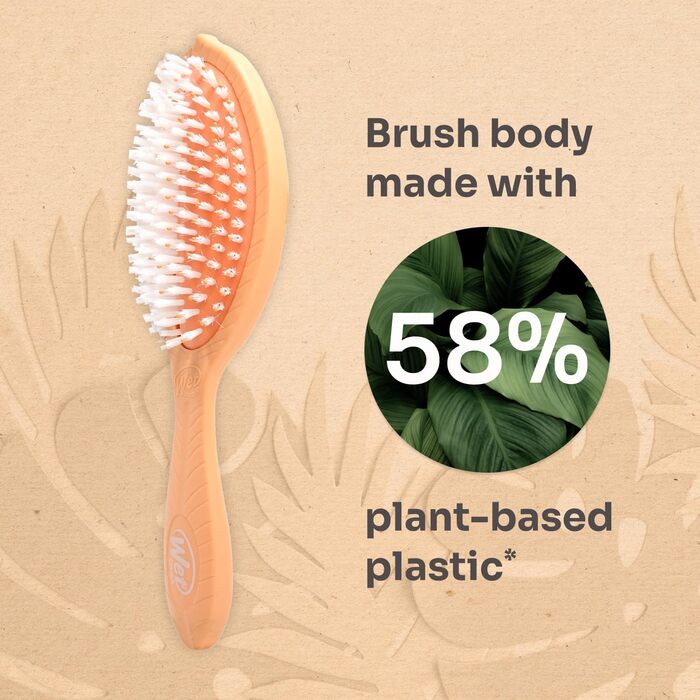 Щітка для волосся Wet Brush Go Green з олією кокосу - унісекс, 1 шт.