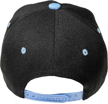 Кепка Snapback USA: стильна кепка-тракер для дорослих та підлітків, чорно-синій колір, графічний стиль, універсальний розмір