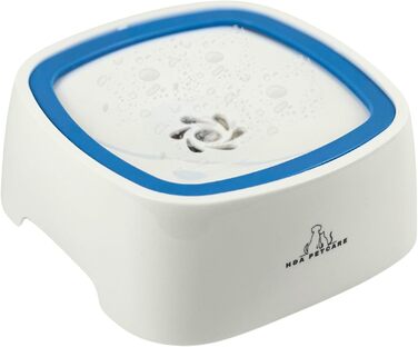 Плаваючий годівниця для води для собак і котів H&A Petcare - без розливання, повільне пиття, блакитний