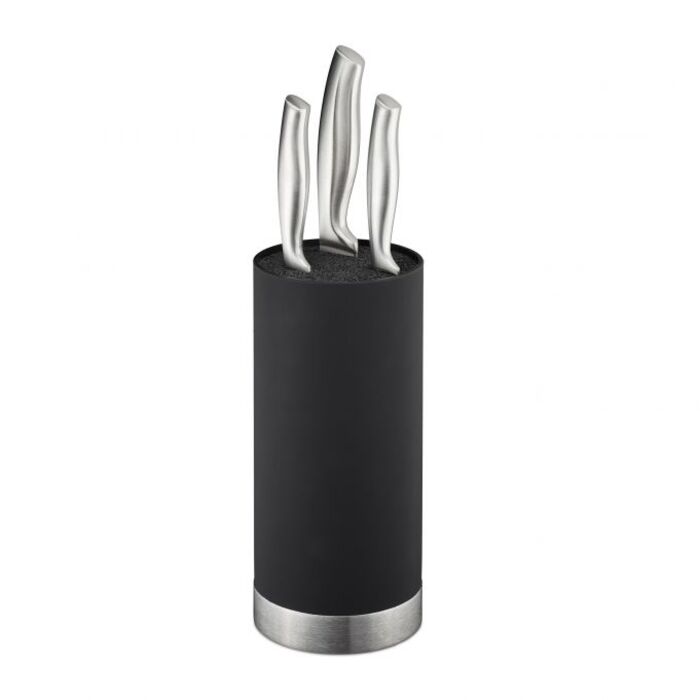 Relaxdays Knife Block Round