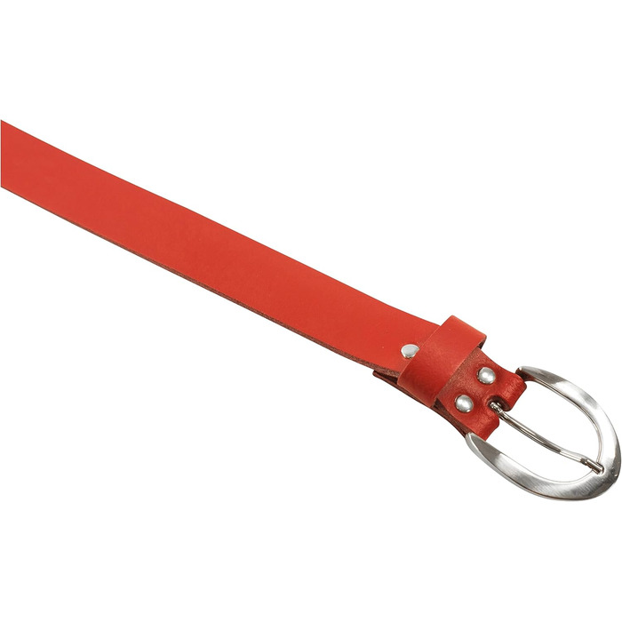 Жіночий шкіряний ремінь Fashionchimp Basic (2.8 см, червоний montana), виготовлено в Німеччині